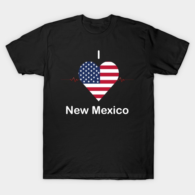 I love New Mexico T-Shirt by FUNEMPIRE